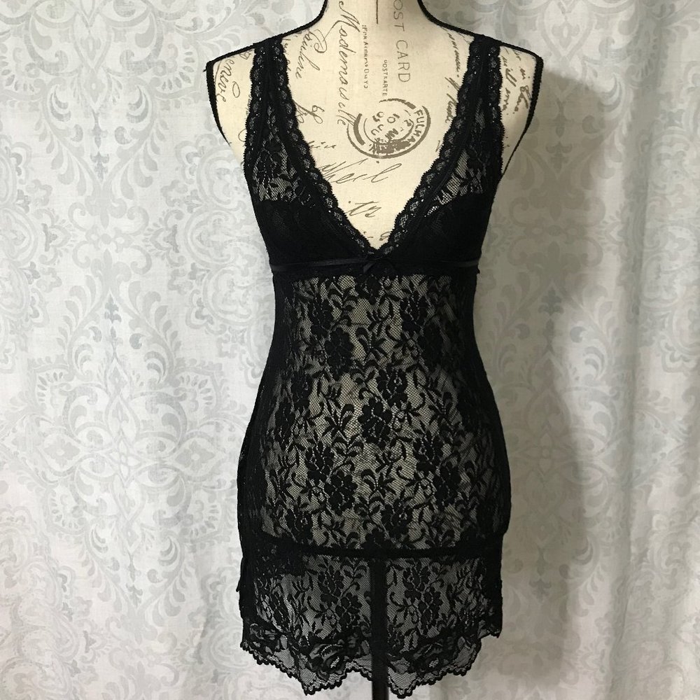 Victoria's Secret Very Sexy Black Lace Lingerie